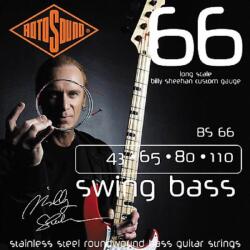 Rotosound Basszusgitár húrkészlet rozsdamentes acél 43 65 80 110 - BILLY SHEEHAN SET