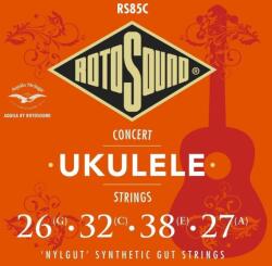 Rotosound Koncert ukulele húrkészlet, szintetikus bélhúr, 26 32 38 27