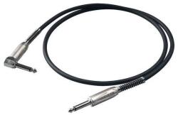 Proel Hangszerkábel 3 m 6, 3 mm S4CPRO mono jack dugó és 6, 3 mm S4RCS mono pipa jack dugó