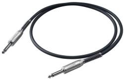 Proel Hangszerkábel 5 m 2x6, 3 mm S4CPRO mono jack dugó nikkelezett fémház HPC115 kábel