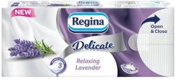 Regina papírzsebkendő delicate 90. db 3 rétegű levendula