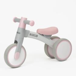 BéBéGo NONO 3 kerekű futóbicikli kislányoknak, 1 éves kortól, pink