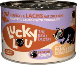 Lucky Lou Lifestage Adult macskatáp - Baromfi és lazac - 200 g