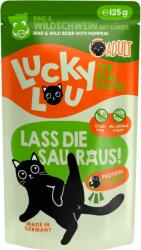 Lucky Lou Lifestage Pouch Adult macskatáp - Baromfi és vaddisznó - 125 g