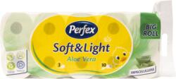 Perfex toalettpapír Aloe Vera 8+2/ 3 rétegű