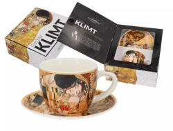 Hanipol Porceláncsésze+alj, 80ml, Klimt: The Kiss (532-8301)