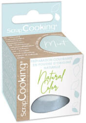 ScrapCooking természetes por ételfesték, pasztell kék, 10g