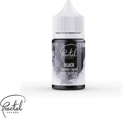 Fractal Colors Fractal Folyékony Ételfesték Szórópisztolyhoz - Fekete, 30g