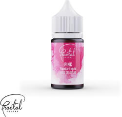 Fractal Colors Fractal Folyékony Ételfesték Szórópisztolyhoz - Pink, 30g