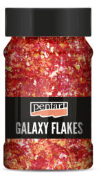  Galaxy csillám pehely - Ida vörösarany