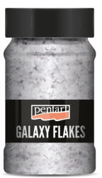  Galaxy csillám pehely - Merkúr fehér