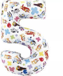  Bluey Friends 5-ös szám fólia lufi 66 cm (GBBL245) - oliviashop