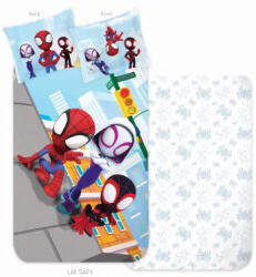  Pókember Squad gyerek, ovis ágyneműhuzat 100×135 cm, 40×60 cm (BRM021525) - oliviashop