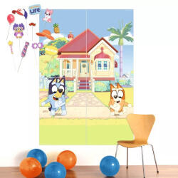  Bluey Joke fali dekorációs szett 4 db-os fotókellékekkel (DPA9915387) - oliviashop