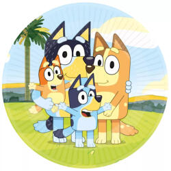  Bluey Joke papírtányér 8 db-os 23 cm (DPA991537866) - oliviashop