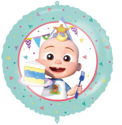  Cocomelon Birthday fólia lufi 46 cm (PNN97885) - oliviashop