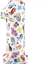  Bluey Friends 1-es szám fólia lufi 66 cm (GBBL241) - oliviashop