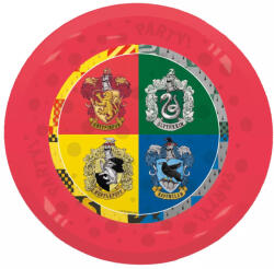  Harry Potter Hogwarts Houses micro prémium műanyag lapostányér 4 db-os szett 21 cm (PNN97964) - oliviashop