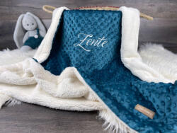 Baby Forest Puha meleg minky plüss babatakaró egyedi hímzéssel