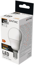 Entac LED Mini Globe E14 6, 5W NW 4000K