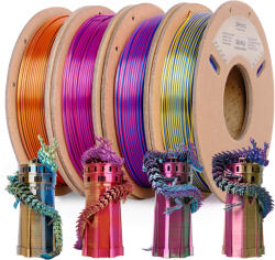  Eryone Háromszínű Fényes PLA Válogatás 1 1.75mm 1kg (B0102042)