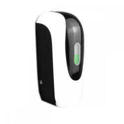 ALPHA Szenzoros kézfertőtlenítő és folyékony szappan adagoló fali fehér-fekete 1000ml adapterrel