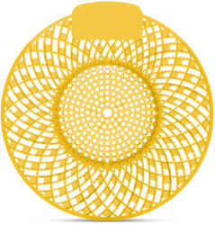 Alpha Piszoár bio enzimes illatosító rács Spiral, citrom illatú (sárga)