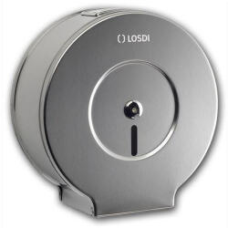 LOSDI Rozsdamentes mini toalettpapír adagoló acél matt - tisztitoszertrendelek