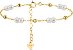 BeSpecial Bratara argint 925 placata cu aur 14K cu perle naturale (BRR17)