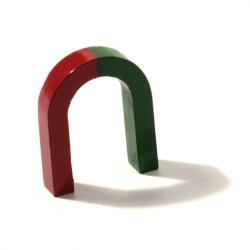 Magneo Smart Magnet didactic sub formă de potcoavă mică 50 x 40 mm AlNiCo