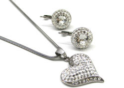 Díszes Szív szett (crystal fehér) (2021100214)