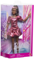 Mattel Barbie Deluxe Style Papusa Barbie Rochie Roz Metalizat Coral (MTJFP41) - edanco Papusa Barbie