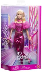 Mattel Barbie Deluxe Style Papusa Barbie Tinuta Roz Metalizat (MTJFP40) - edanco Papusa Barbie