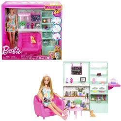 Mattel Barbie Set Papusa Barbie si Ceainarie (MTHKT94) Papusa Barbie