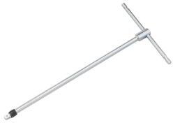 Genius Tools T-kulcs, fix, gyorskioldós fejjel, 3/8", 420mm (324203) - szervizfelszereles