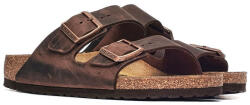 Birkenstock Leoi Sandale Pentru Bărbați De Piele Maro Culoare Full Face Fit Îngustă 0052533 (0052533)