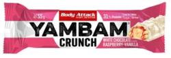 Body Attack Протеинов бар YAMBAM Crunch - White Chocolate Raspberry-Vanilla