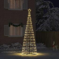 vidaXL LED Коледна Елха EKENAS 400 см 800 LED светодиода Топло бяло (42018761)