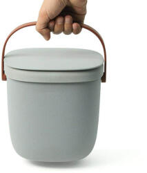 Qualy Design Recipient pentru deșeuri compostabile QUALY DESIGN Foody 10379GY, 3, 5L, gri Compostator