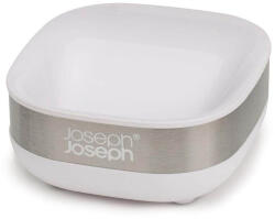 Joseph Joseph Săpunieră Slim Steel 70533, inox/alb