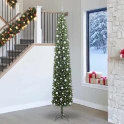 vidaXL С изкуствено коледно дърво с 300 LED светодиода Зелен 270 cm (3394981)