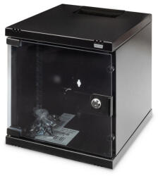 ASSMANN DN-10-06U-B állvány 6U Falra szerelhető állvány Fekete (DN-10-06U-B)