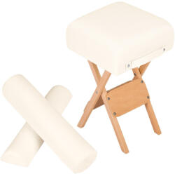 Timeless Beauty Scaun pliant pentru pat de masaj cu 2 role de masaj (HOP1001500)