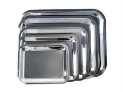  Tálca szögletes krómozott 25x21cm (1605SIS001) (E1605SIS001)