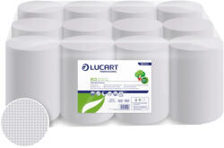 Lucart Kéztörlő tekercses 2 rétegű átmérő: 13 cm fehér duda nélküli 12 tekercs/karton EcoLucart 2.13 CL_861100 (861100) - veryjet