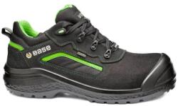 Base Protection Be-Powerful munkavédelmi cipő S3 | Fekete-zöld | 41 / 7 (B0897BGN41)