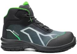 Base Protection Oren Top Normálszárú munkavédelmi bakancs S3 | Fekete-zöld | 43 / 9 (B0979BGN43)