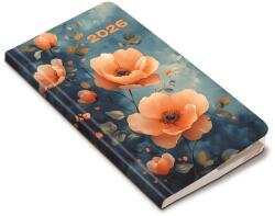 REALSYSTEM 2026 Flexi 5811-82 szirmok álló zsebnaptár (5811-82) - bestbyte