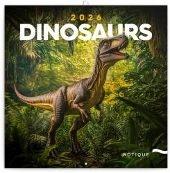 REALSYSTEM 2026 Dinosaurs 6097 falinaptár (6097-DI) - bestbyte