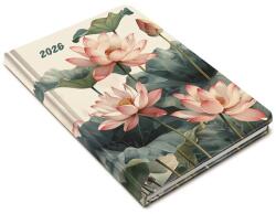 REALSYSTEM 2026 Fiestina 5411-64 lótusz B6 zsebnaptár (5411-64) - bestbyte